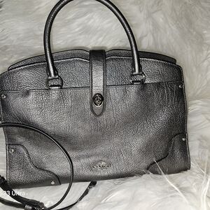 Coach Metallic Leather Handbag